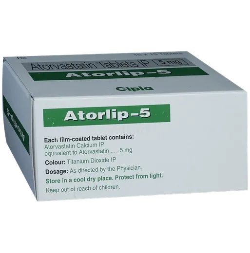 atorlip 5mg tablet 10's